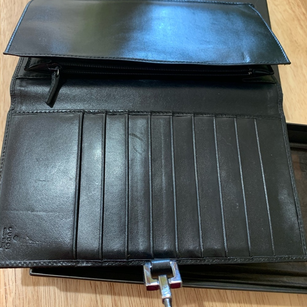 Gucci Jackie Canvas Wallet - Picture 5 of 7